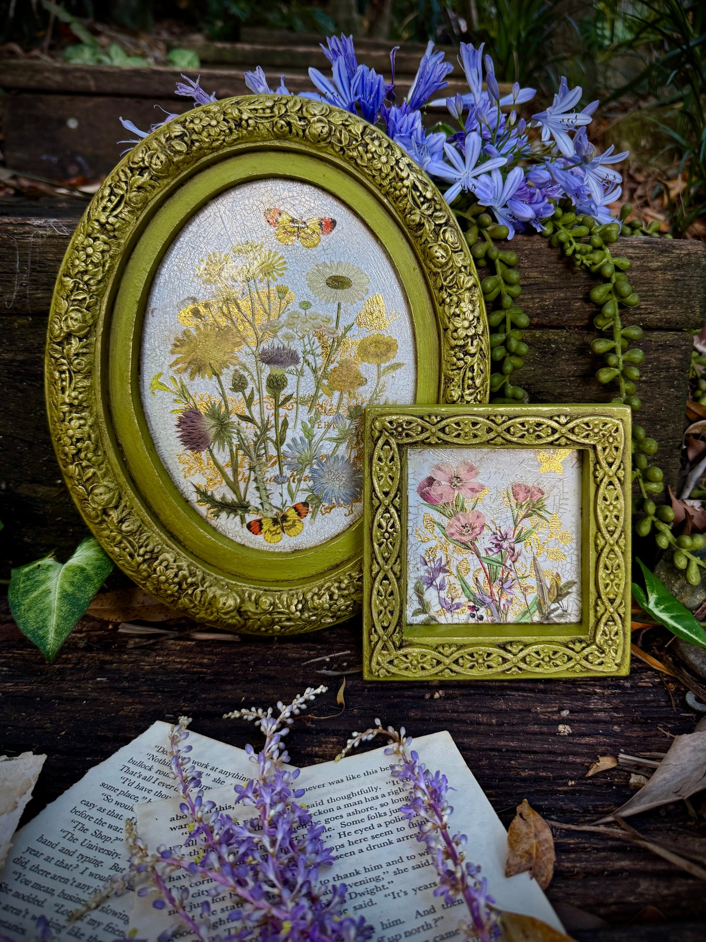 Flora Greca IOD Transfer 8x12 Pad™-Iron Orchid Designs