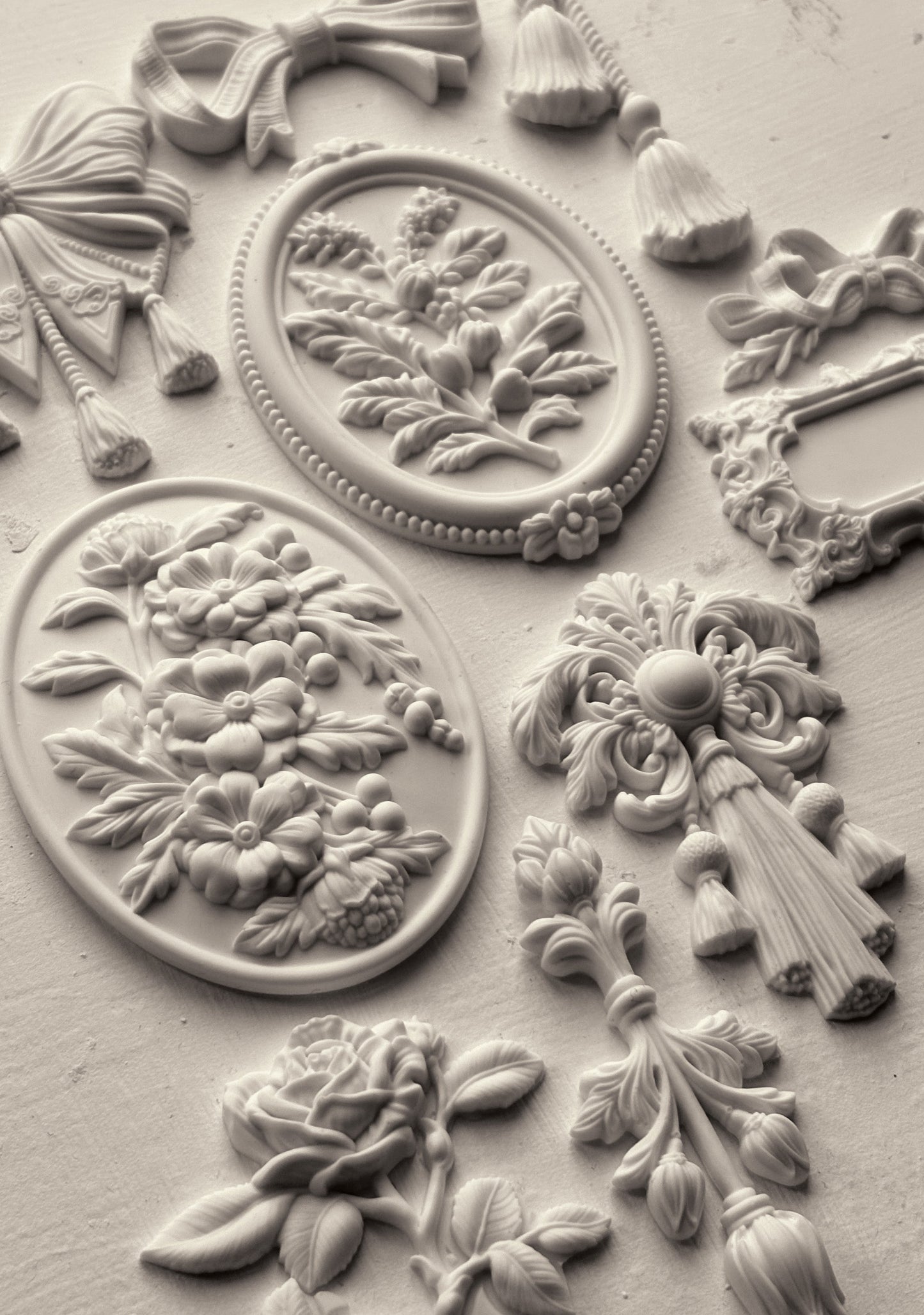 Victoriana 6x10 IOD Mould™ - Iron Orchid Designs