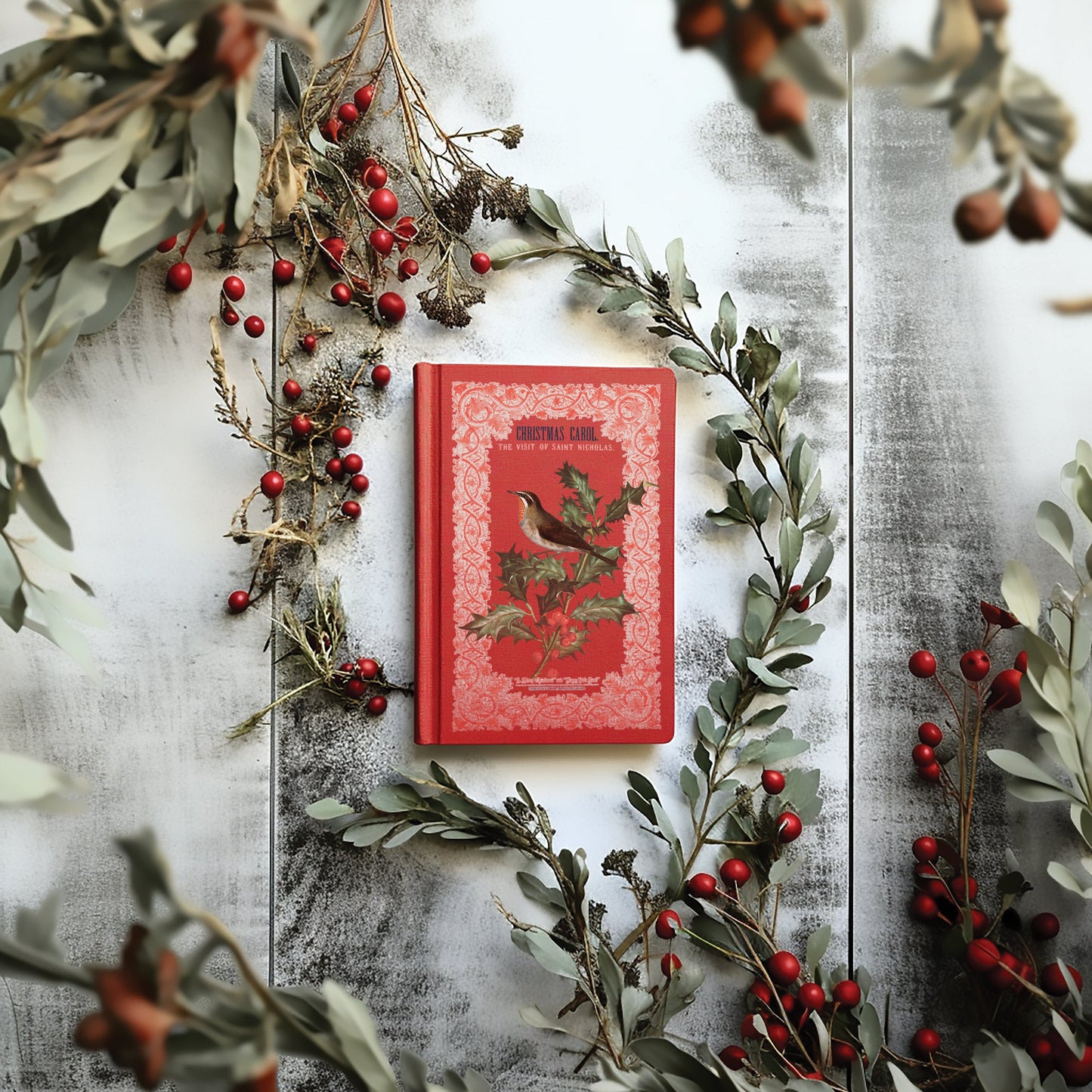 Winter Botanist IOD Transfer 8x12 Pad™-Iron Orchid Designs