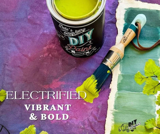 Electrified DIY Paint by Debi's Design Diary