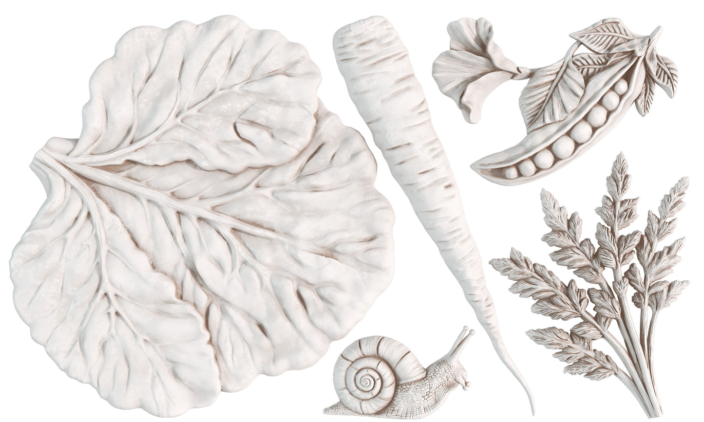 Spring Garden 6x10 IOD Mould™ - Iron Orchid Designs