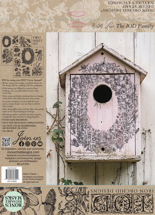 Nature's Etchings Stamp Set