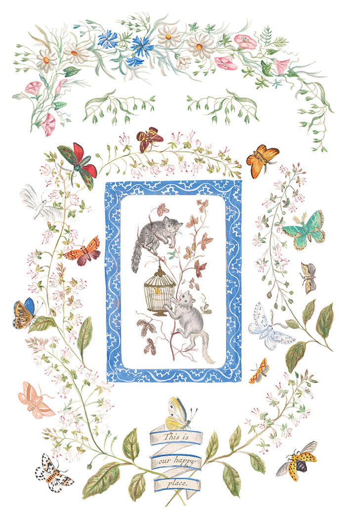 Emily Clare IOD Transfer 8x12 Pad™-Iron Orchid Designs