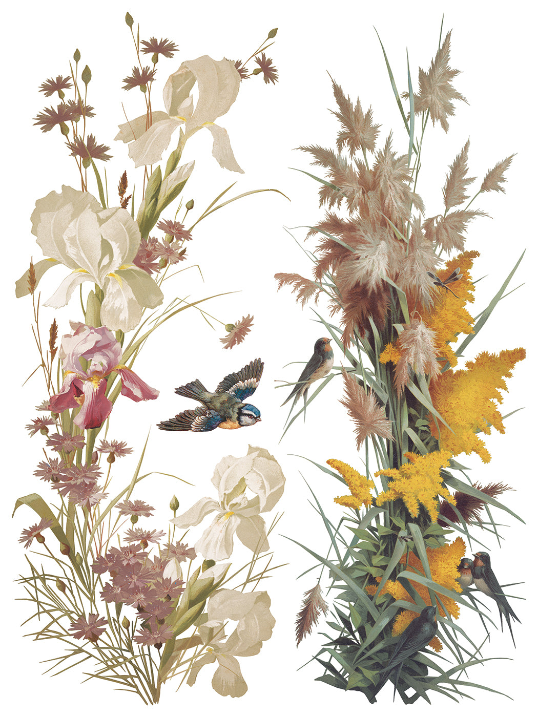 Flowers by the Poets Transfer