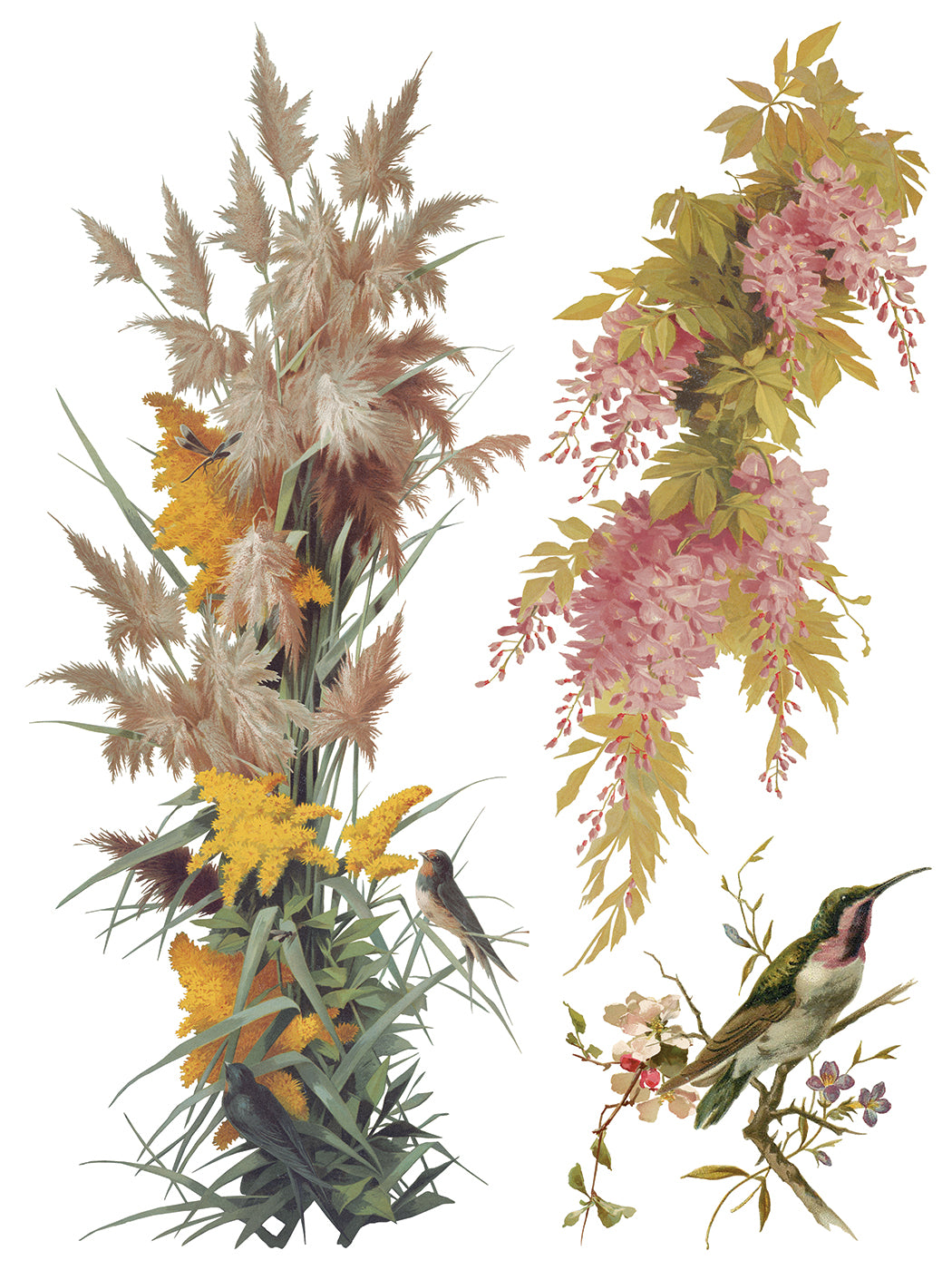 Flowers by the Poets Transfer