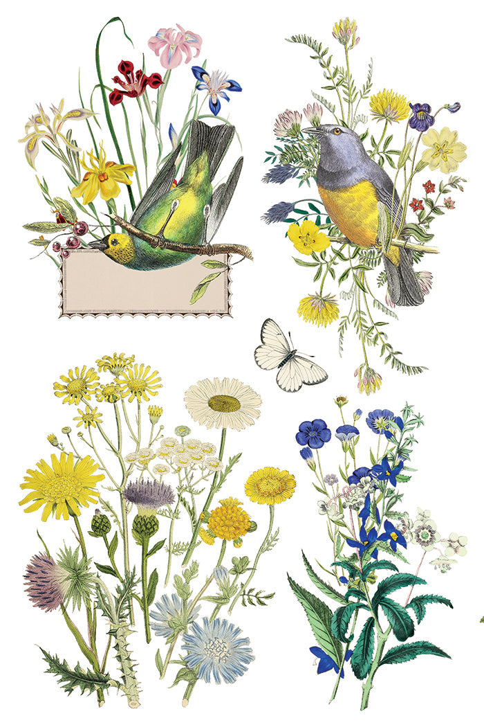 Flora Greca IOD Transfer 8x12 Pad™-Iron Orchid Designs