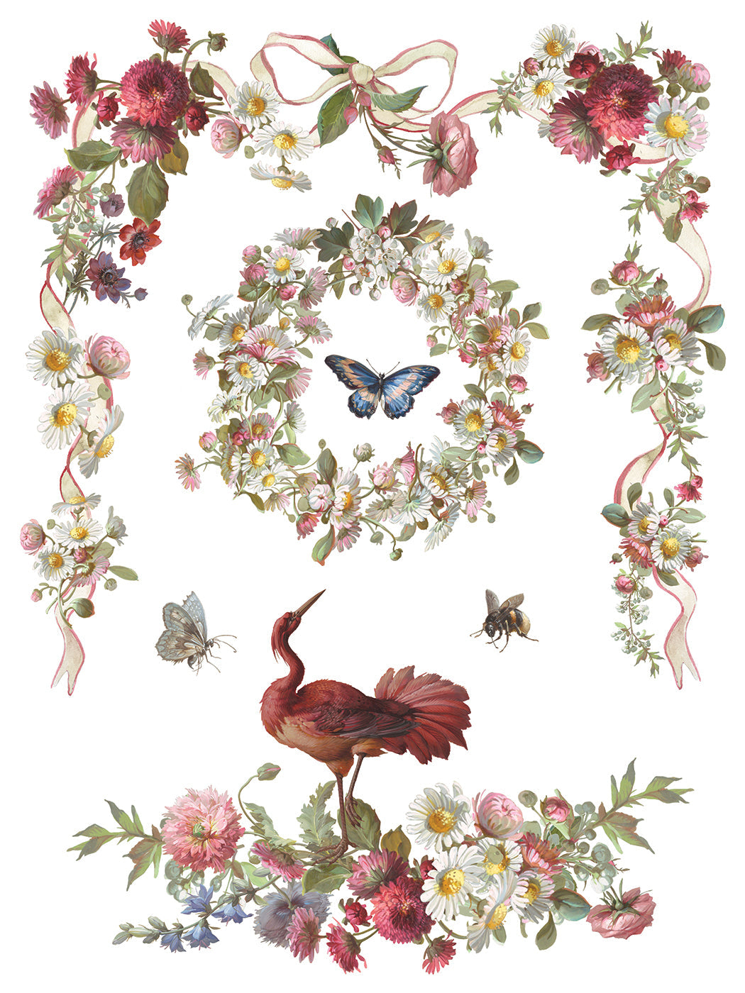 Madeleine IOD Transfer 12x16 Pad™ -Iron Orchid Designs