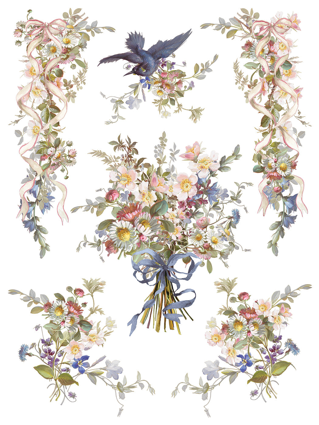 Madeleine IOD Transfer 12x16 Pad™ -Iron Orchid Designs