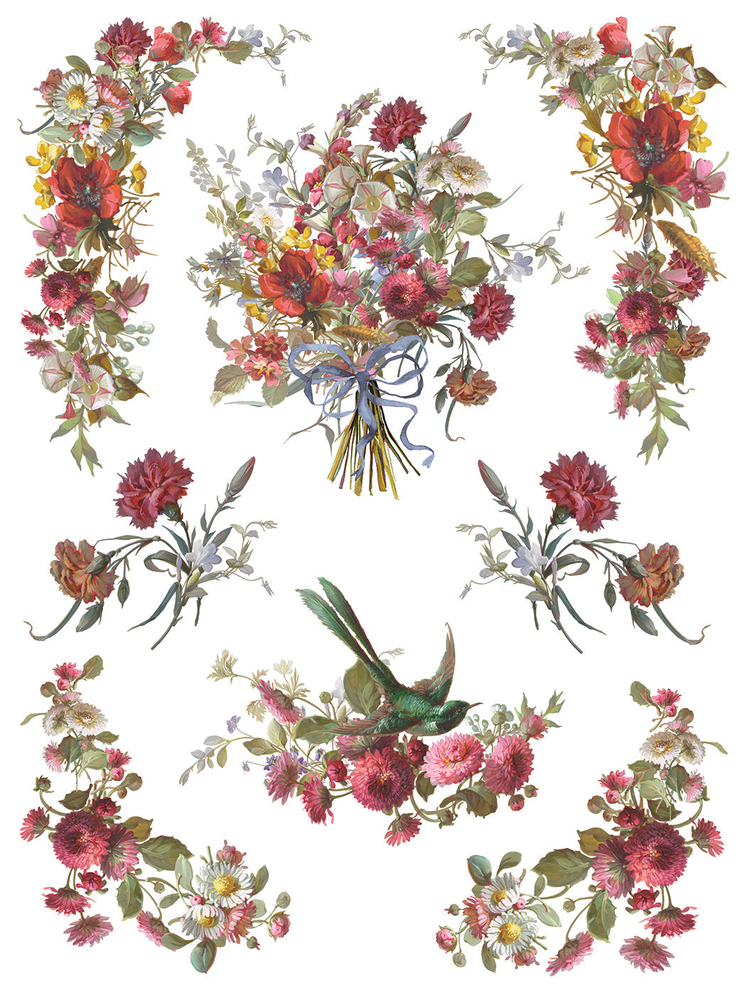 Madeleine IOD Transfer 12x16 Pad™ -Iron Orchid Designs