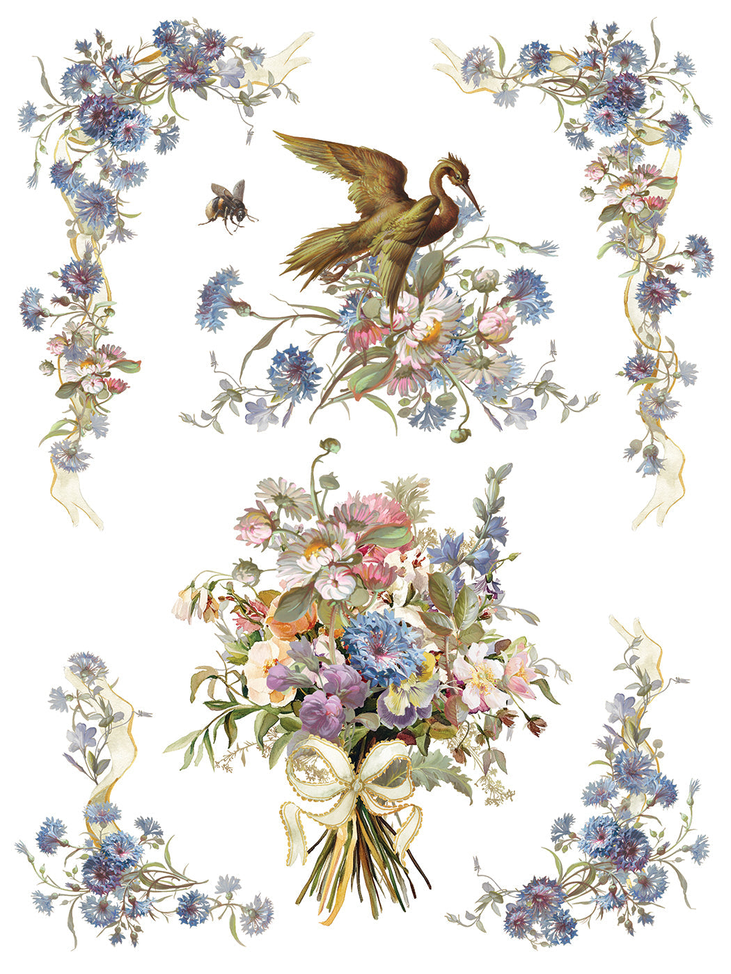 Madeleine IOD Transfer 12x16 Pad™ -Iron Orchid Designs