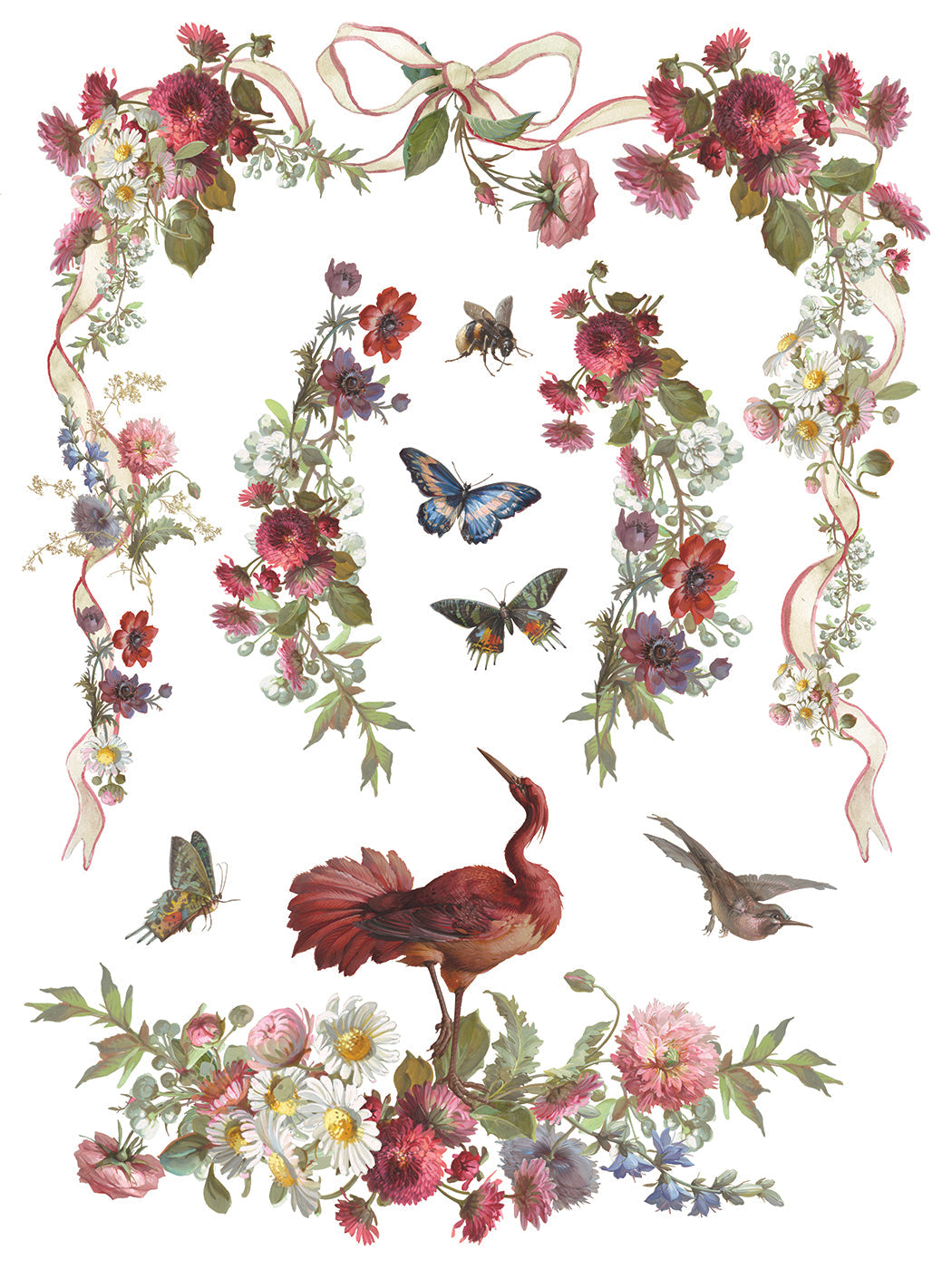 Madeleine IOD Transfer 12x16 Pad™ -Iron Orchid Designs