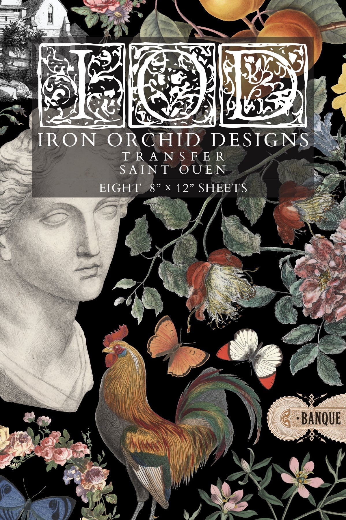 Saint Ouen IOD Transfer 8x12 Pad™-Iron Orchid Designs