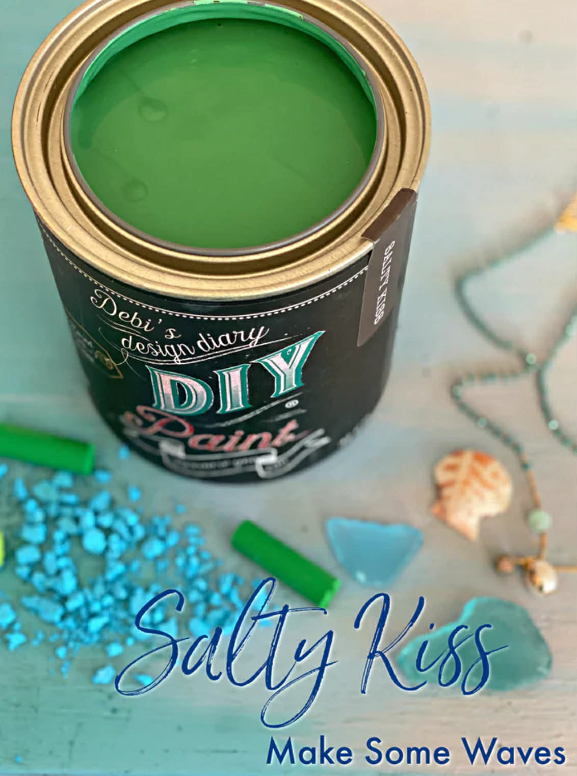 Salty Kiss DIY Paint by Debi's Design Diary
