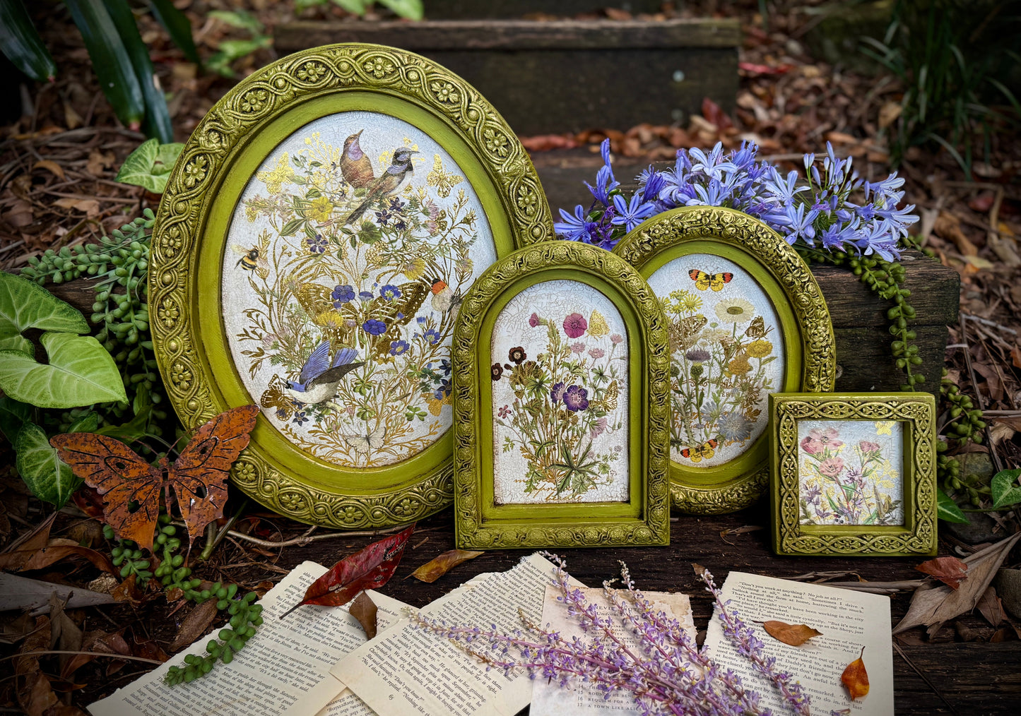 Flora Greca IOD Transfer 8x12 Pad™-Iron Orchid Designs
